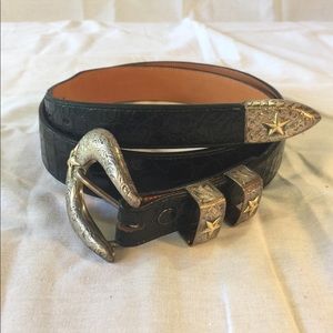 Wheeler Boot Co. handcrafted belt size 36”-39”
